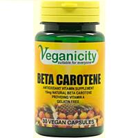 Veganicity přírodní betakaroten 15 mg, 30 vegan kapslí