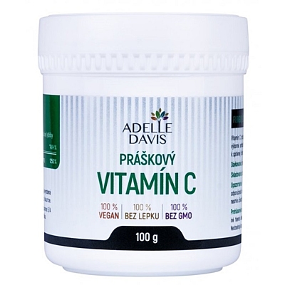 Adelle Davis Vitamín C práškový, 100 g
