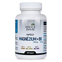 Adelle Davis hořčík (magnesium) 200 mg a vitamin B6 40 mg, 100 kapslí