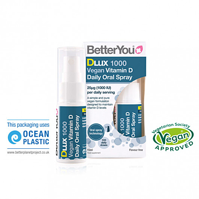 DLux 1000 IU Vitamin D3 ve spreji 15ml