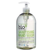 Bio-D Tekuté dezinfekční mýdlo na ruce limetka & aloe vera, 500 ml