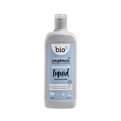 Bio-D Hypoalergenní gel na nádobí a dětské potřeby - bez vůně, 750 ml