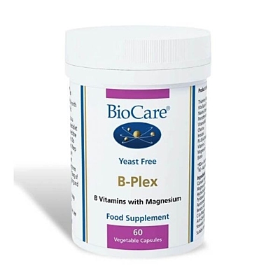 Biocare Simple B - Vitamin B komplex, 60 kapslí