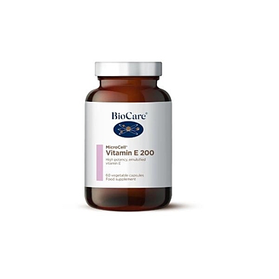 BioCare MicroCell® Vitamin E 200 iu, 60 kapslí