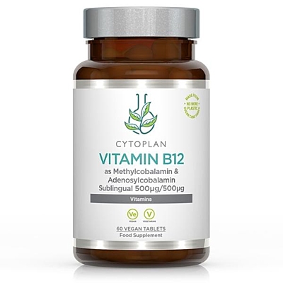 Vitamin B12, 1000 µg (metyl+adenosylkobalamin) - sublingvální, 60 tablet