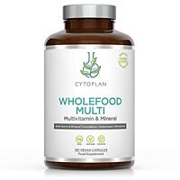 Cytoplan Wholefood Multi - multivitamín pro dospělé, 120 vegan kapslí