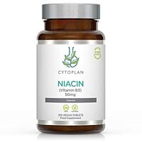 Cytoplan Niacin - Vitamín B3 (niacinamid), 50 mg, 100 vegan tablet