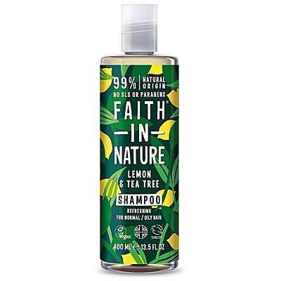 Faith in Nature šampon proti lupům Citron & Tea Tree, 400 ml