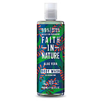 Faith in Nature sprchový gel omlazující Aloe Vera, 400ml