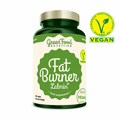 GreenFood Fat Burner Lalmin, 60 kapslí