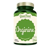GreenFood Nutrition Arginin, 120 vegan kapslí