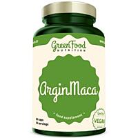 GreenFood Nutrition ArginMaca - arginin a maca peruánská, 60 vegan kapslí