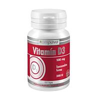 Kompava Vitamin D3 - lipozomální 3000 IU, 60 kapslí