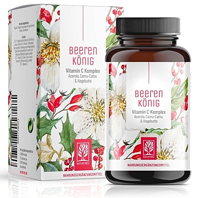 Naturtreu Vitamin C Komplex - Beerekönig, 180 kapslí