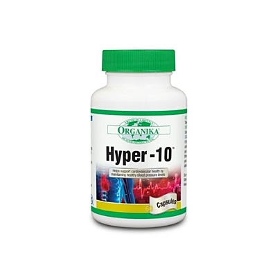 Hyper 10 - pomáhá udržovat dobrý krevní tlak a zdravé srdce 60 kapslí