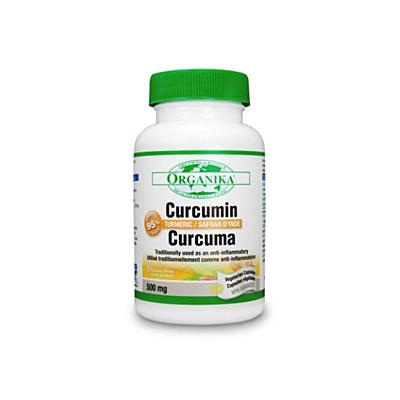 Organika Kurkumin 500 mg, 60 kapslí