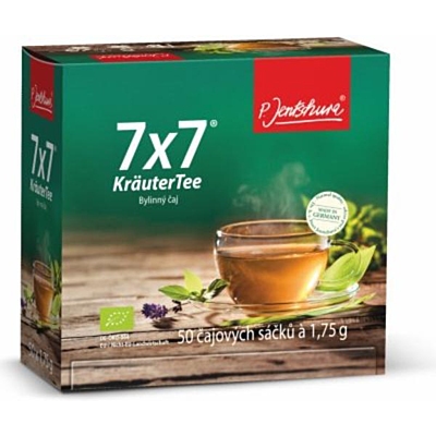 P. Jentschura 7x7 KräuterTee® Bio Bylinkový porcovaný čaj na odkyselení organismu 3