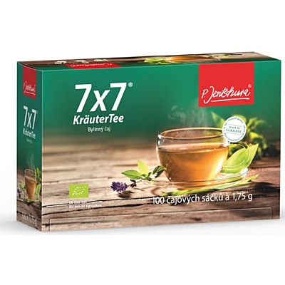 P. Jentschura 7x7 KräuterTee® Bio Bylinkový porcovaný čaj na odkyselení organismu 2