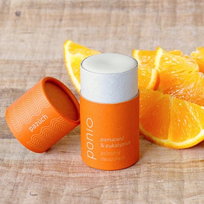 Ponio Pomeranč a eukalyptus - přírodní deodorant 65g