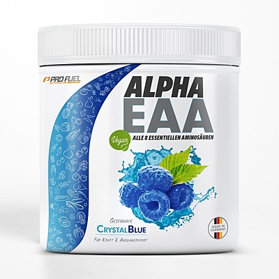 ProFuel ALPHA.EAA 8 esenciálních aminokyselin Crystal Blue, 462 g