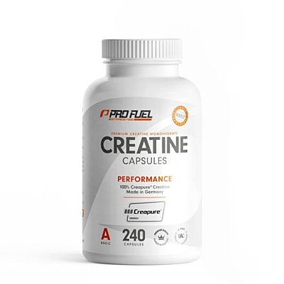ProFuel Kreatin monohydrát 100% Creapure®, 240 kapslí  2