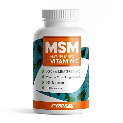ProFuel MSM a přírodní vitamin C na klouby, 365 tablet