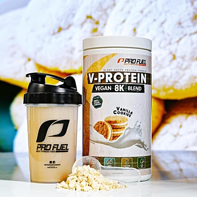 Profuel V-Protein 8K vegan vanilkové sušenky, 750 g 2