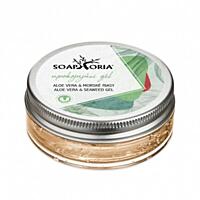 Soaphoria Uklidňující gel na tělo a obličej s Aloe Vera a mořskými řasami, 50 ml
