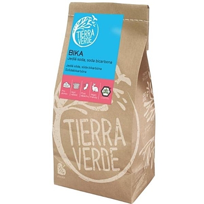 Tierra Verde Bika - Jedlá soda bikarbona na čištění, 1 kg