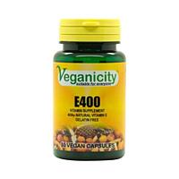 Veganicity E400 - Vitamín E, 30 vegan kapslí
