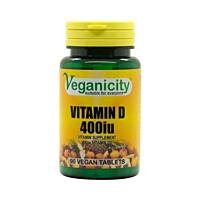 Veganicity Vitamin D3 (400 IU) 90 vegan tablet