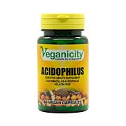Veganicity Acidophilus - vegan probiotika pro zdravé trávení a imunitu, 60 kapslí