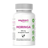 Vegmart Moringa 500 mg, 90 kapslí