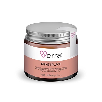 Verra Menstruace - Komplex s Myo-inositolem na podporu harmonického menstruačního cyklu, 60 kapslí