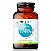 Viridian Maca peruánská BIO extrakt 400 mg, 60 kapslí