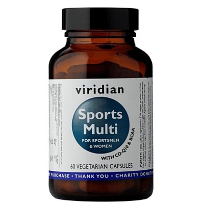 Viridian SPORT Multivitaminy pro sportovce, 60 kapslí