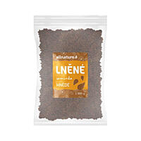 Allnature Hnědá lněná semínka, 1000 g