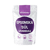 Allnature Epsomská sůl s levandulí, 1000 g