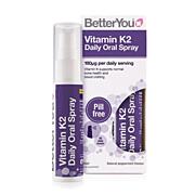 BetterYou Vitamín K2 ve spreji (180 µg) 25ml BetterYou Vitamín K2 ve spreji (180 µg) 25ml