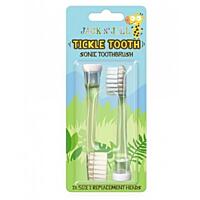 Jack N’ Jill Tickle Tooth náhradní hlavice na sonický zubní kartáček pro děti, 2 ks