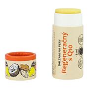 Kvítok Přírodní balzám na rty - Regenerační s Q10, 8 ml