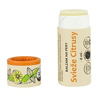 Kvítok Balzám na rty - Svěží Citrusy, 8 ml