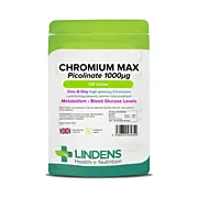 LINDENS Health + Nutrition Chrom pikolinát Max 1000 μg, 120 tablet