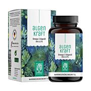 Naturtreu Síla Algae - Omega 3 DHA a EPA olej z mikrořas, 60 kapslí