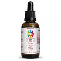 DUO kapky - vitamin B12 1000 µg (metylkobalamín + adenosylkobalamín), 50 ml