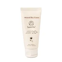 Suntribe Přírodní minerální denní krém SPF 20 – bílá, 50 ml