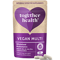 Together Health Vegan Multi – Vysoce vstřebatelné vitamíny a minerály pro vegany, 60 kapslí
