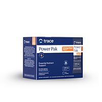 Trace Minerals Power Pak – Šumivý elektrolytický nápoj (Pomeranč), 30 sáčků