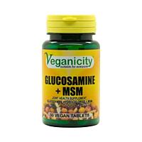 Veganicity Glucosamin HCL + MSM, 30 vegan tablet
