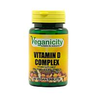 Veganicity Vitamin D komplex (1600iu) 90 vegan tablet